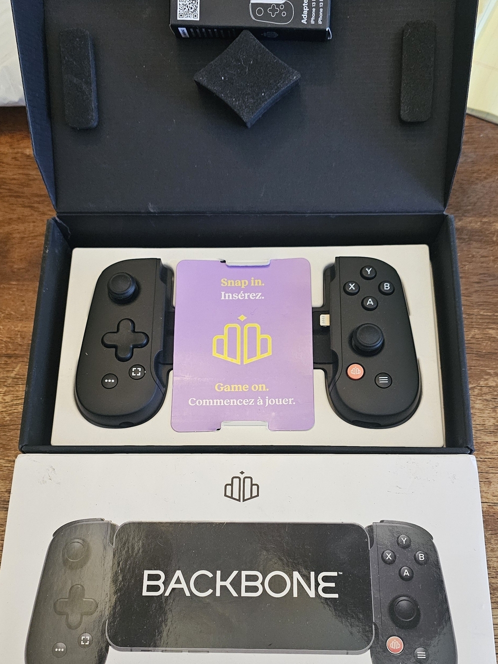 Backbone APPLE lightning Controller for Mobile Gaming - Black